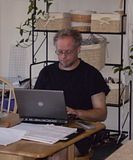 DavidKitTable.jpg All work and no play... image by mgbinz