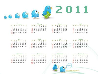 Freebies: Calendar 2011